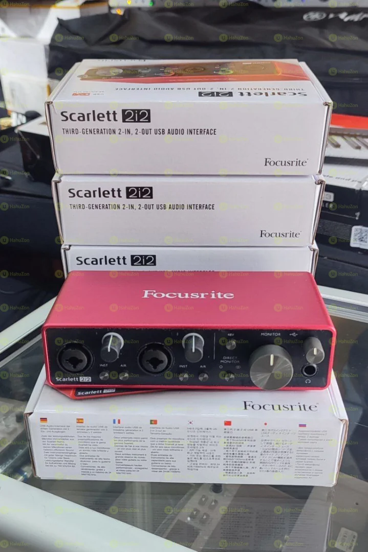 Focusrite Scarlett 2i2 3rd Generation Sound Card