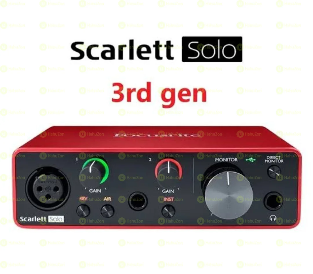 Focusrite Scarlet Solo 3rd Generation Sound Card