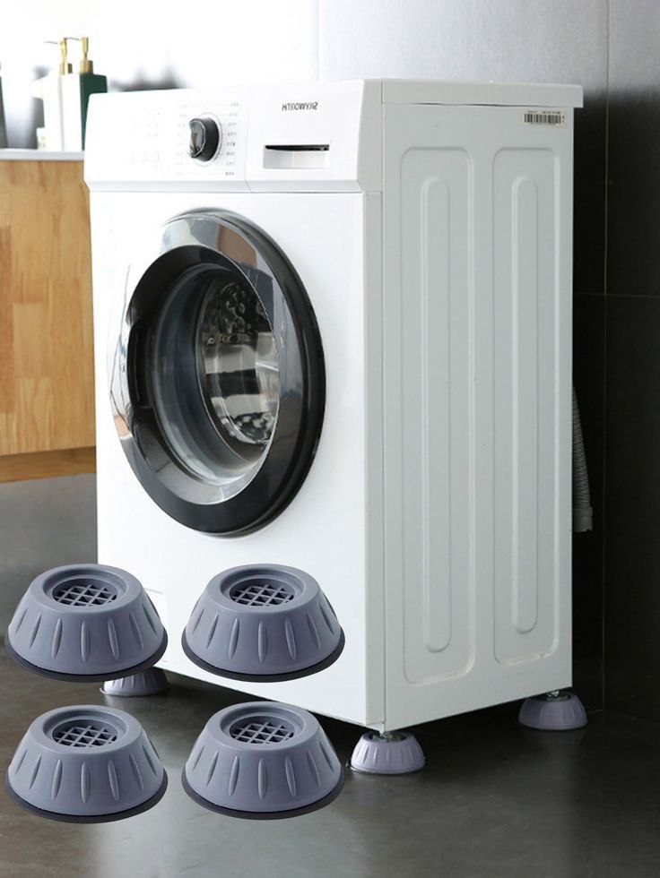 Shock and Noise Cancelling Washing Machine Support