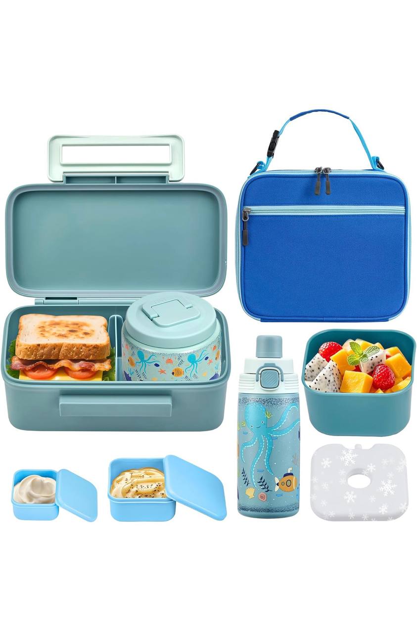 Bento Lunch Box for Kids with Thermo Ice Pack