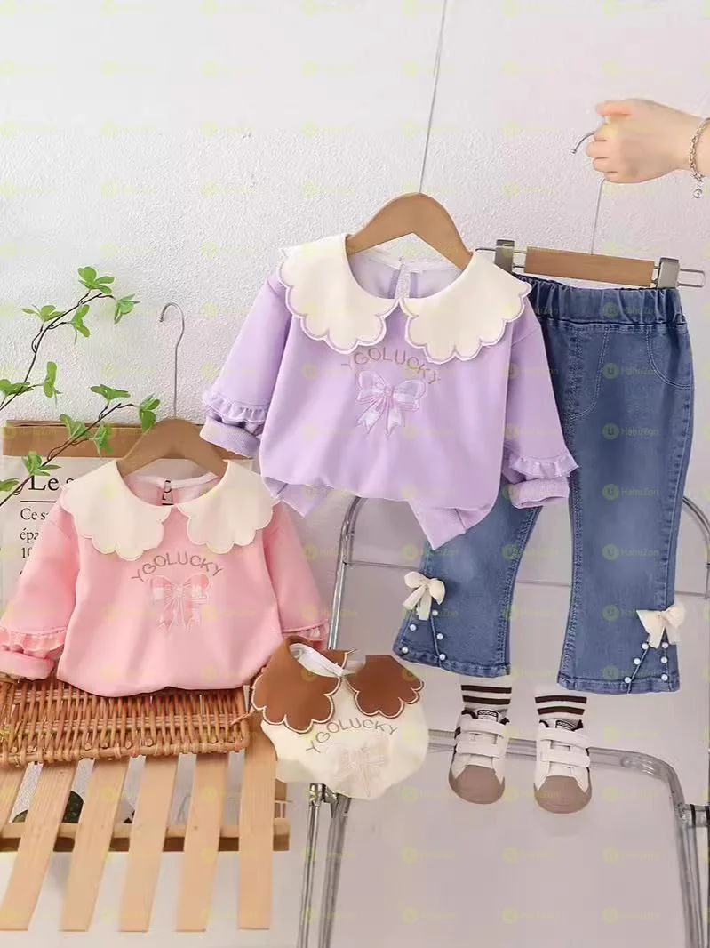 Girls Two Piece Set Casual Outfit