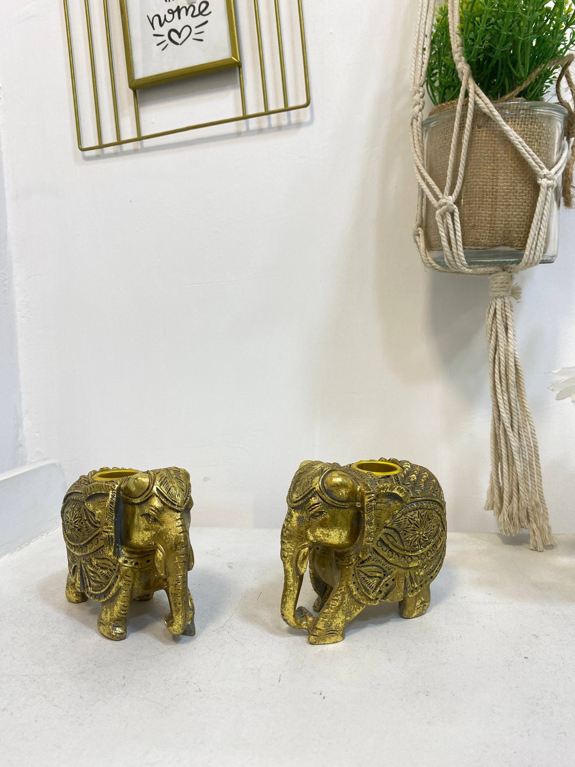 Elephants Candle Holder
