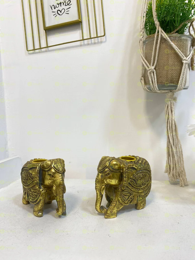 Elephants Candle Holder