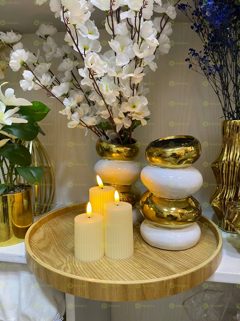 Set of 3 Artificial Candle