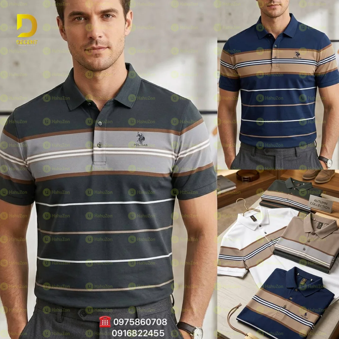 Stripped Collar Tshirt