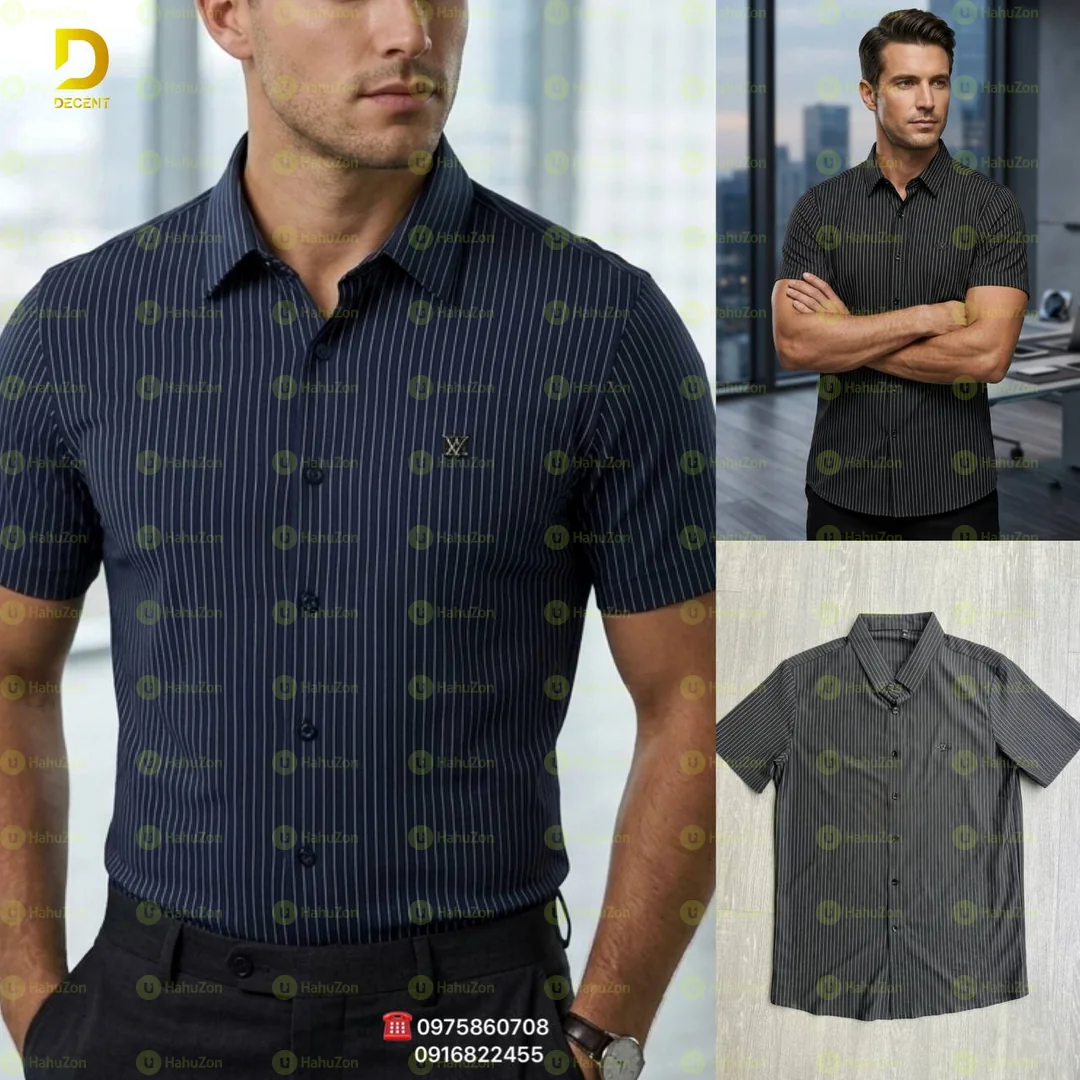 Short Sleeve Tripod Dress Shirt