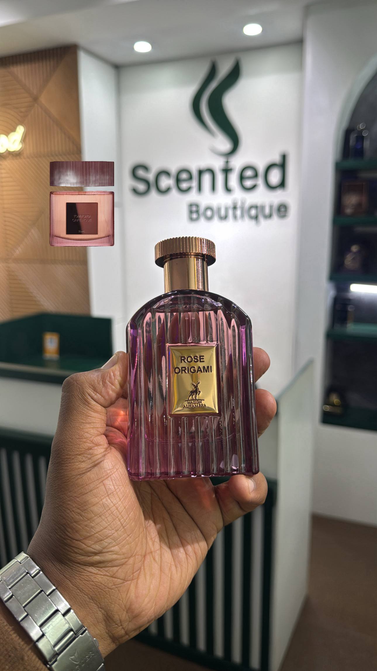 Rose Origami by Maison Alhambra Perfume