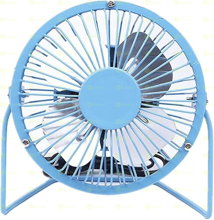 mini USB-Powered Metal Desk Fan