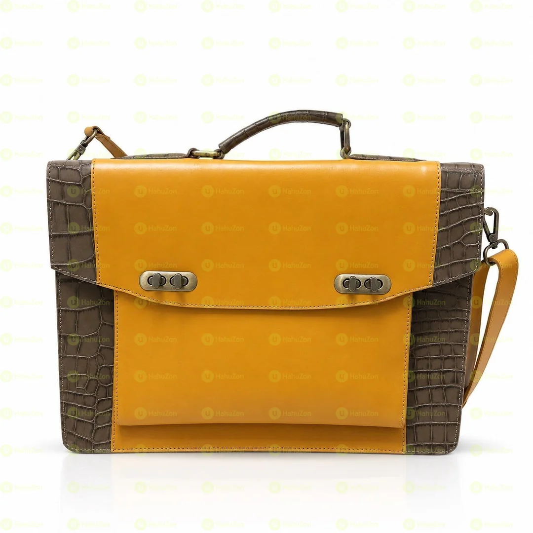 Structured Satchel Bag