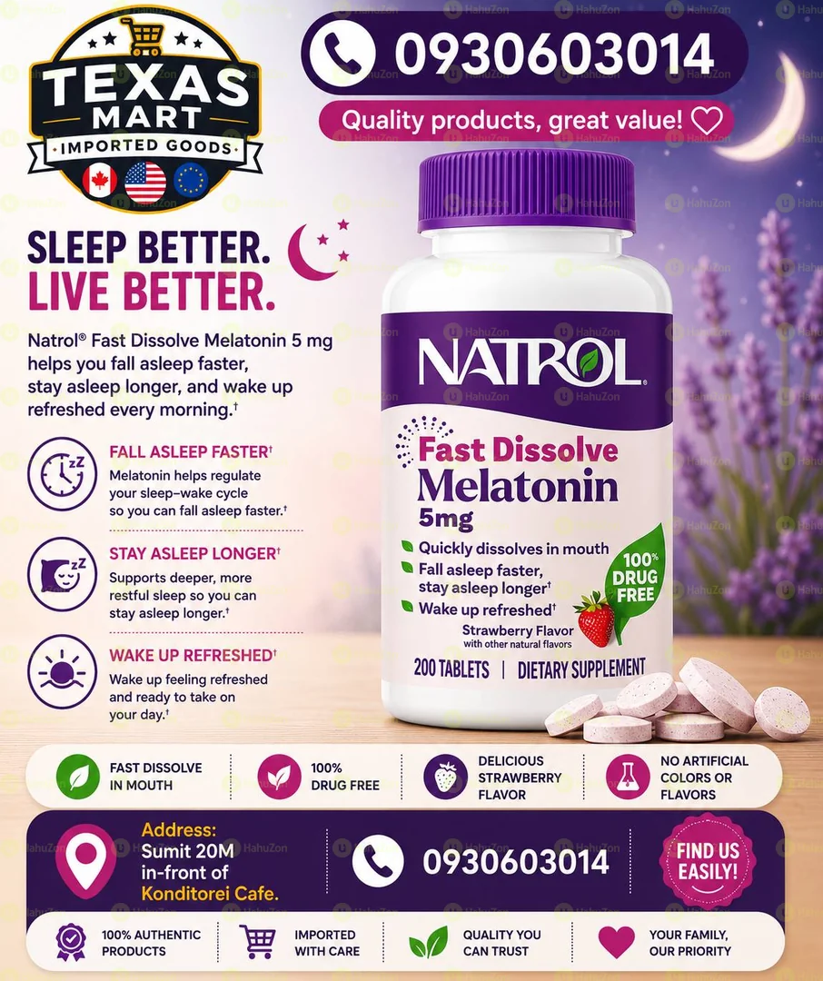 Natrol Fast Dissolve Melatonin