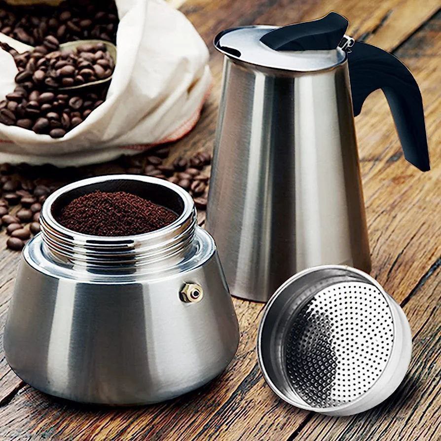 Stainless Steel Espresso Maker