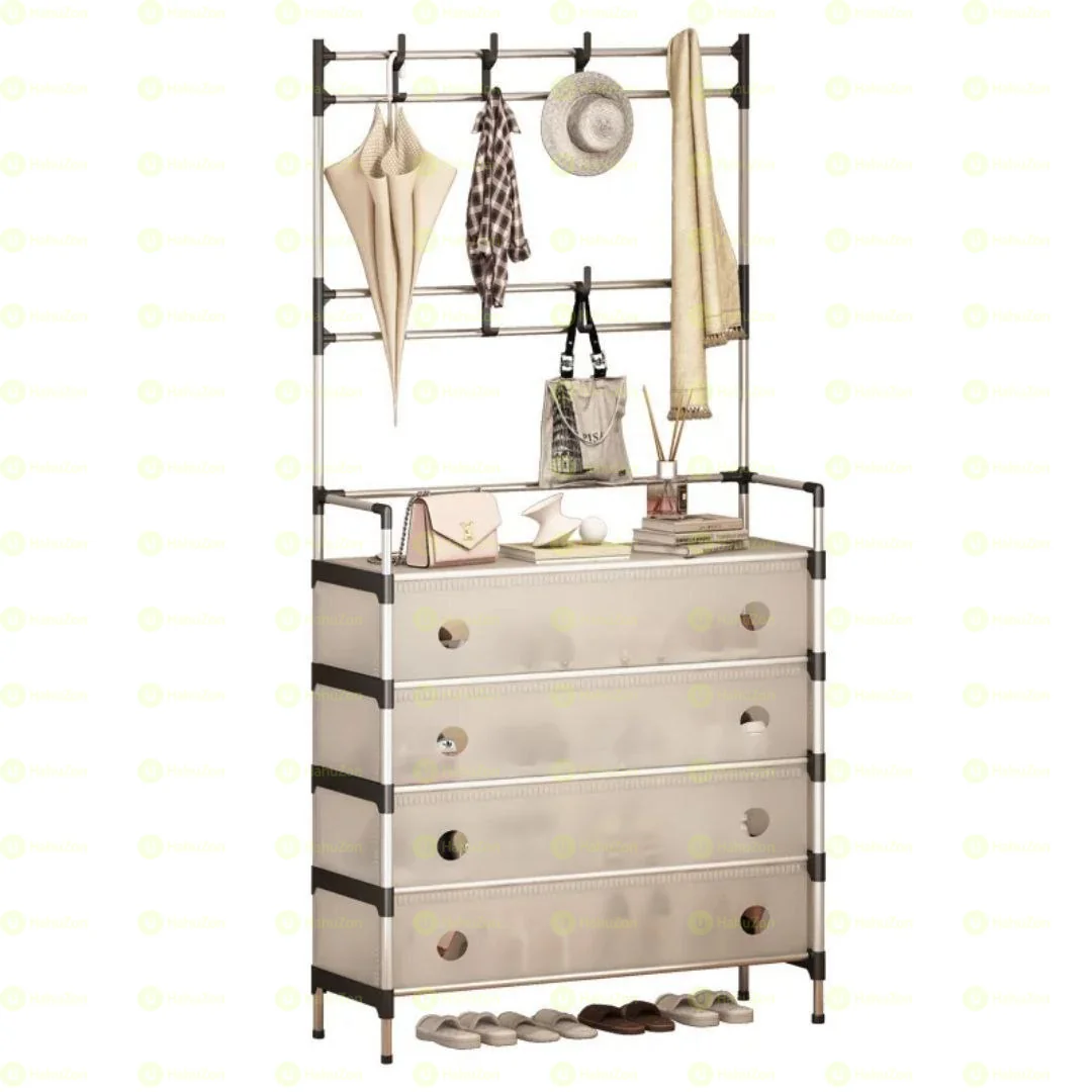 Multifunctional Storage Rack for Shoes, Hats, Bugs