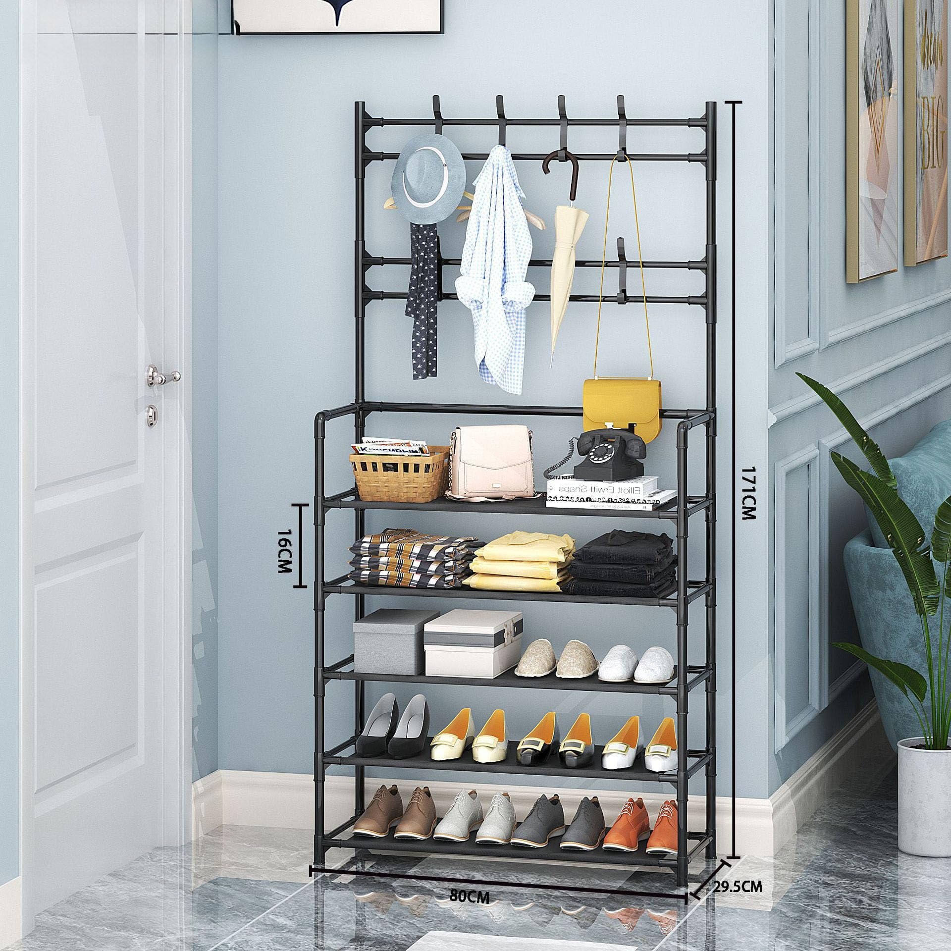 New Simple Floor Clothes Rack
