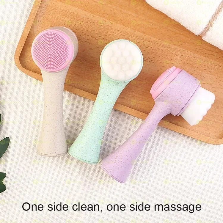 2 in 1 Silicon Facial Cleansing Brush
