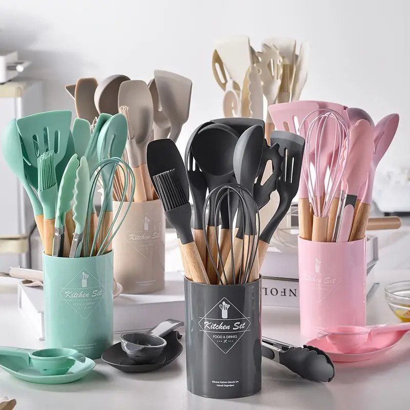 12 Silicone Kitchenware Set