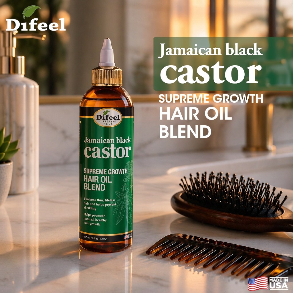 Difeel  Jamaican Black Castor Supreme Growth Premium Hail oil