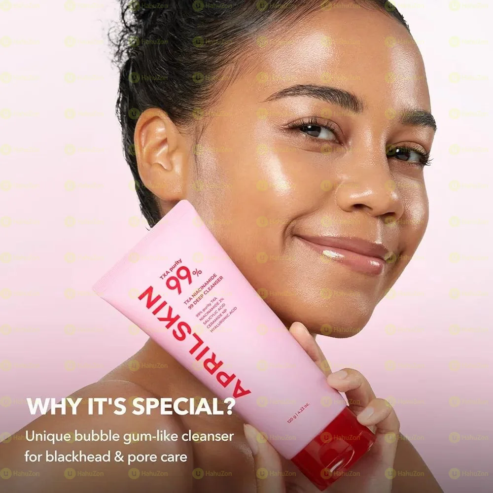 APRILSKIN TXA Niacinamide 99 Pore Care Pink Bubble Gum Cleanser