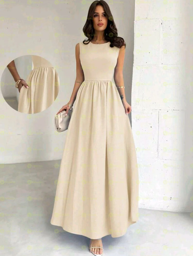 Beautiful Splice Long-sleeve Dresses