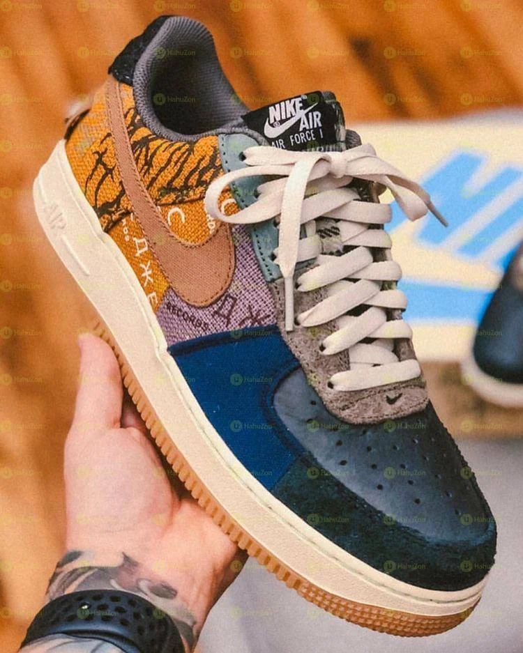 Nike Air Force 1 Low Travis Scott X Cactus Jack Men's Shoes