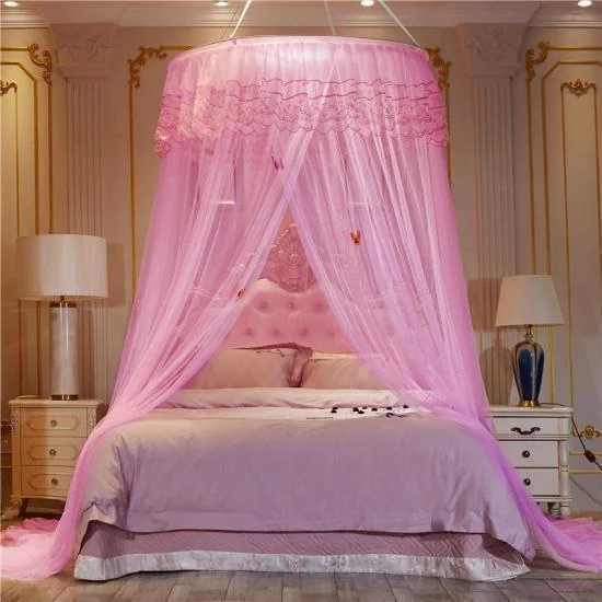 ዘመናዊ ክብ ተለጣፊ እና ተንጠልጣይ አጎበር