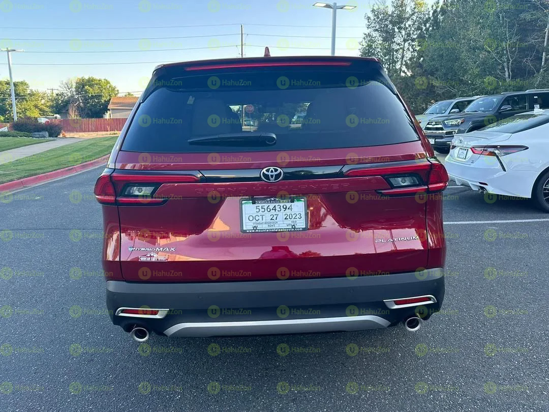 2024 Model-Toyota Grand Highlander Platinum Hybrid  Max