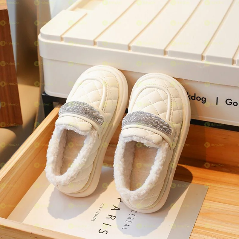 Cute Girls Furry Kids Sandals