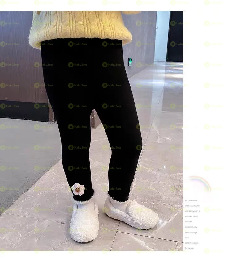 Velvet Plus Cute Kids Leggings