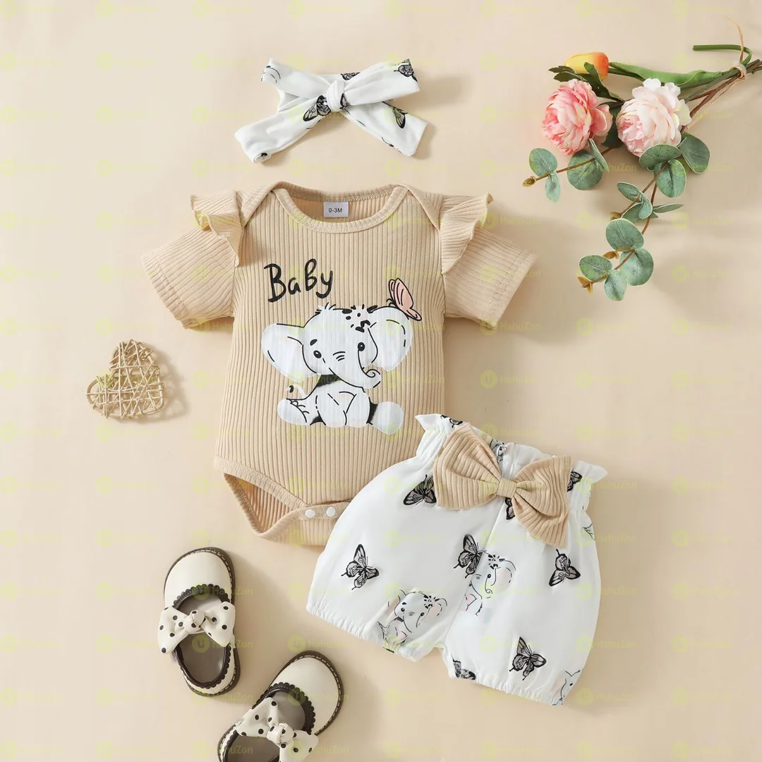 Babygirl 3 Pcs Set Outfit