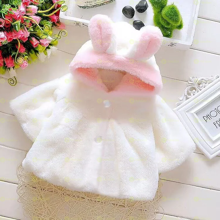 Babygirl Fluffy Kids Jacket