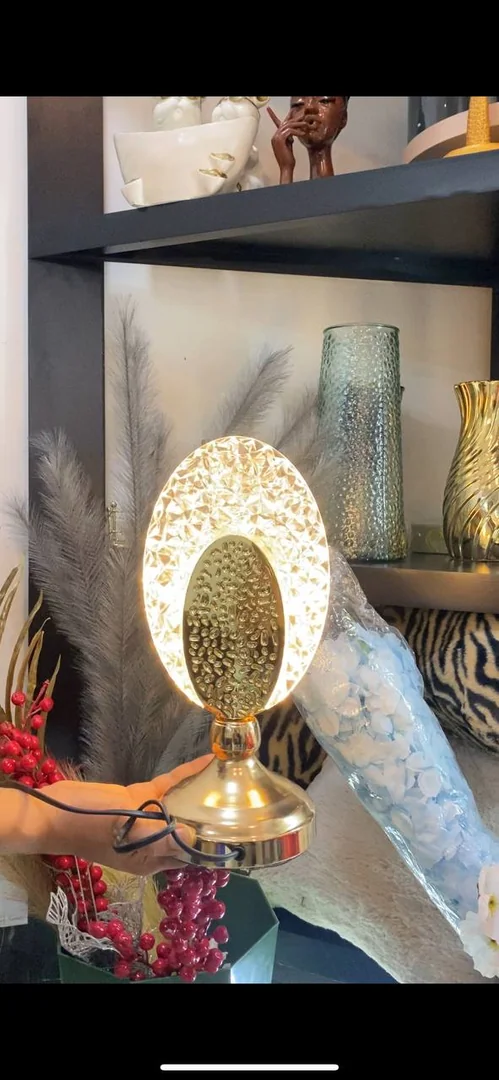 Golden Color Metal Glass