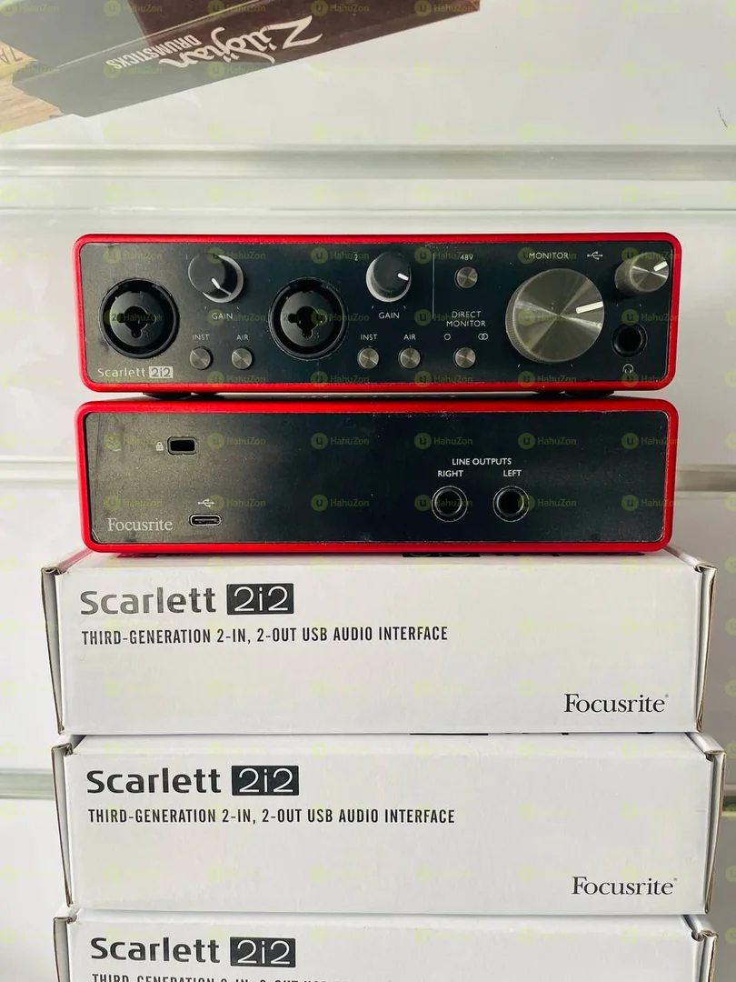 Focusrite Scarlett 2i2 3rd Generation Sound Card
