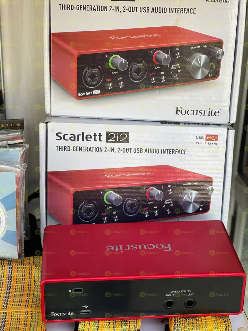 Focusrite Scarlett 2i2 3rd Generation Sound Card