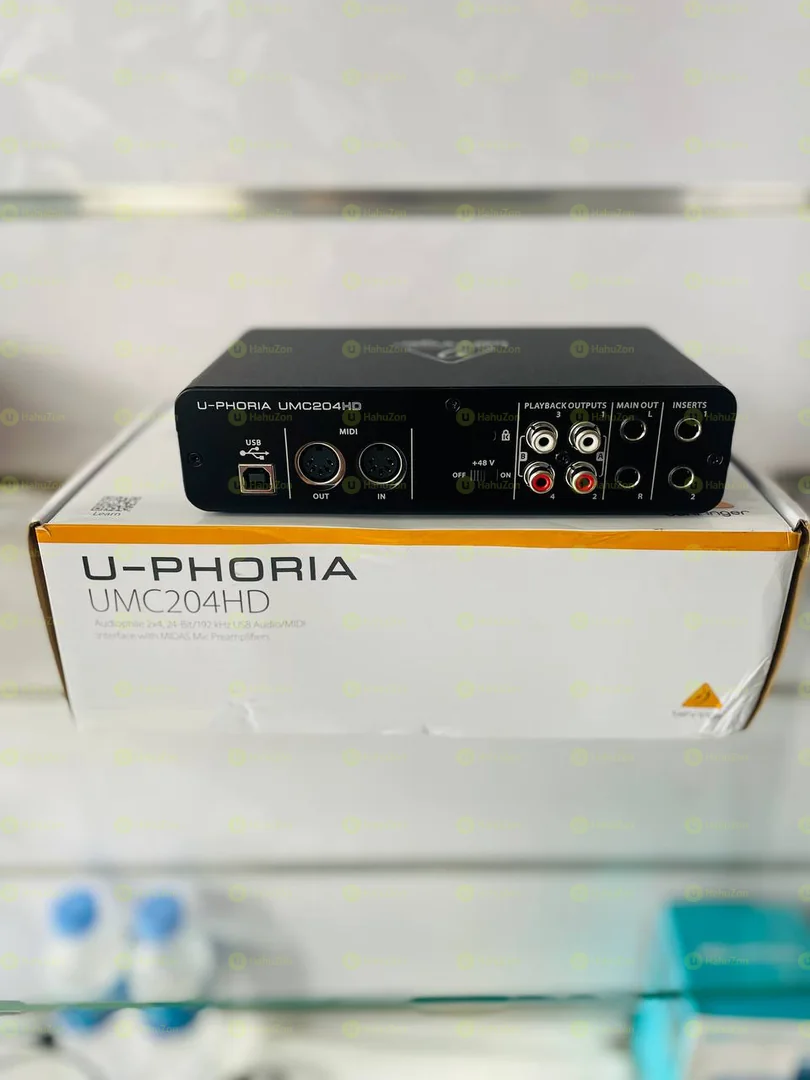 Behringer U - PHORIA UMC204HD 2i4 Sound Card