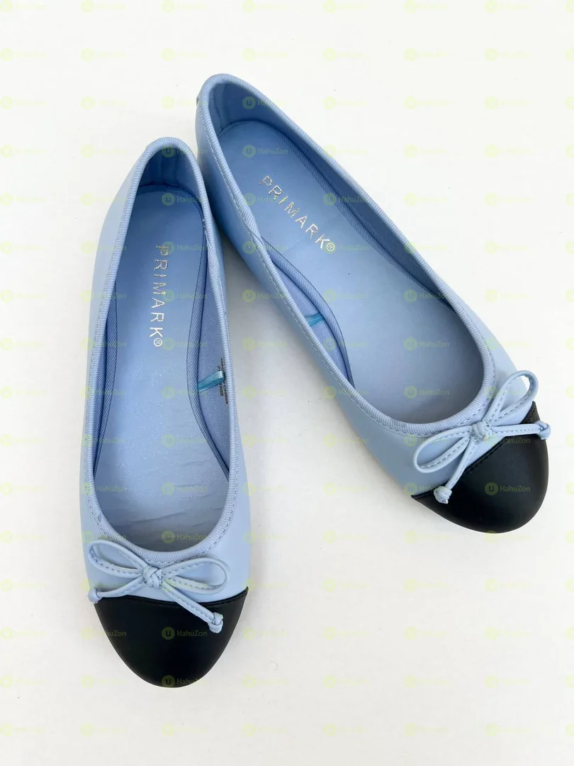 Primark Paneled Bow Ballerina Women's Flat