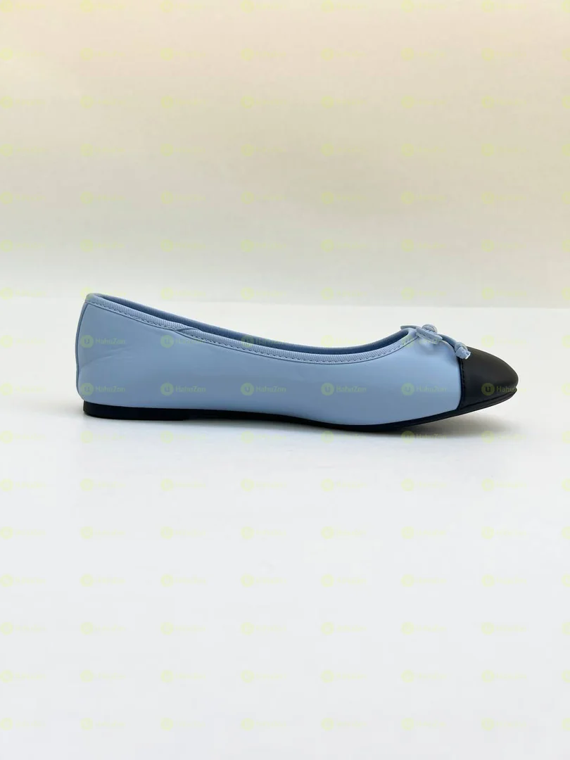 Primark Paneled Bow Ballerina Women's Flat