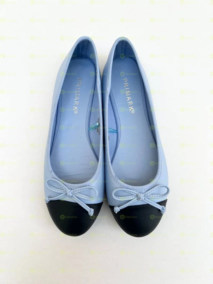 Primark Paneled Bow Ballerina Women's Flat