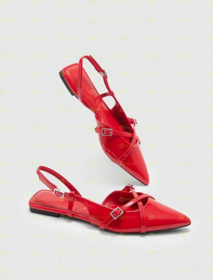 Pointed Toe Flat Sandals