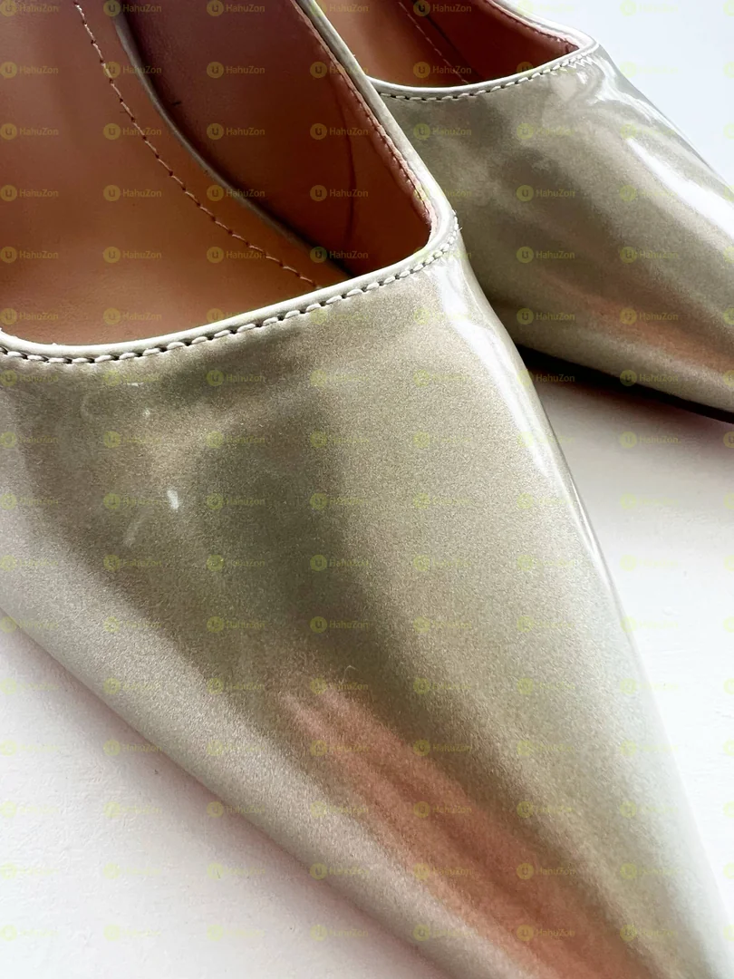 Pointy Toe Sling Back Kitten Women's Heel