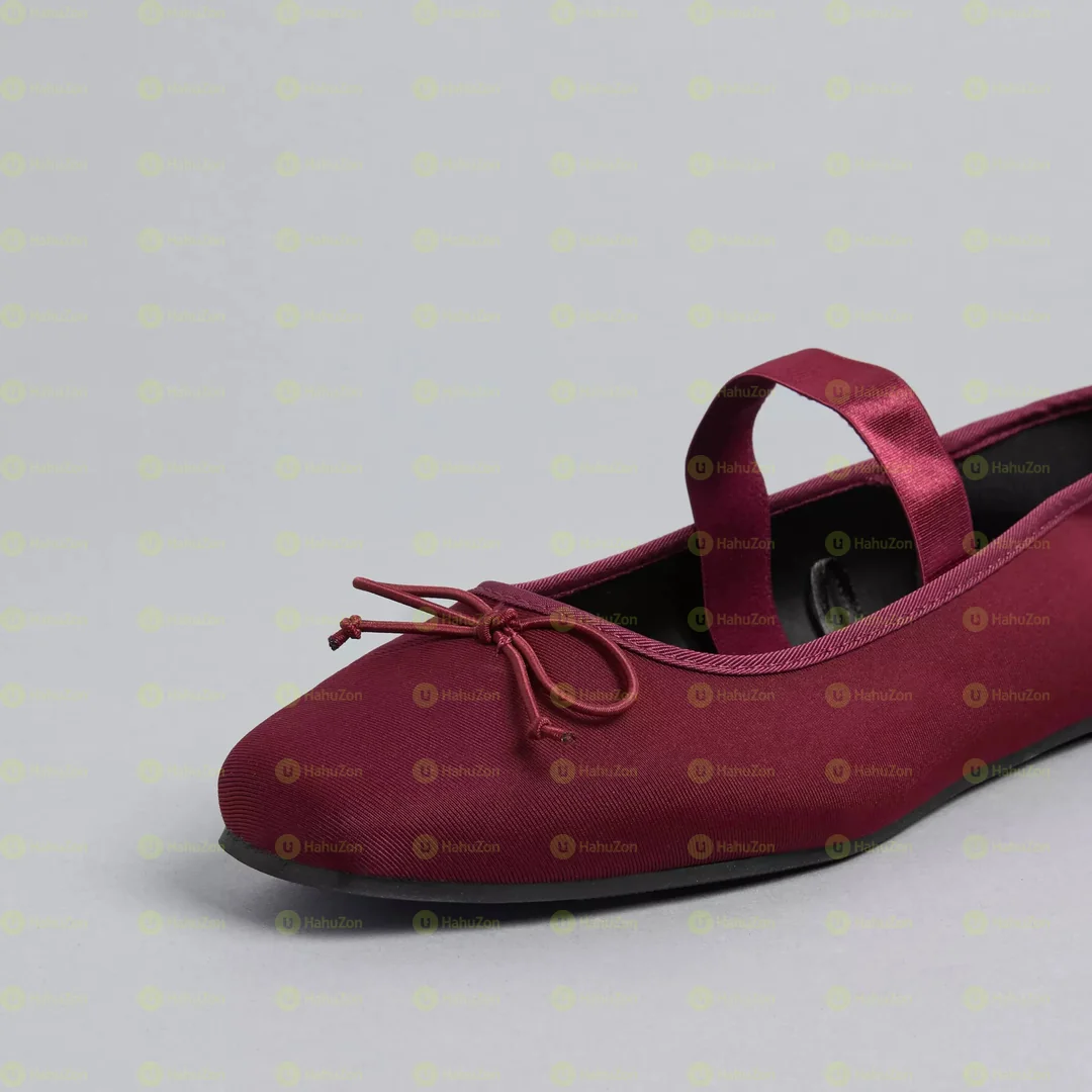 Max Bow Detail Ballerina Women's Shoes