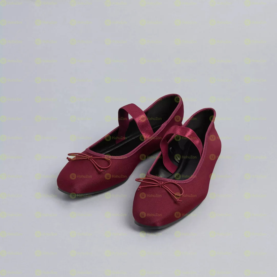 Max Bow Detail Ballerina Women's Shoes