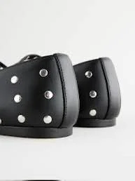 Primark Paneled Bow Ballerina Women's Flat