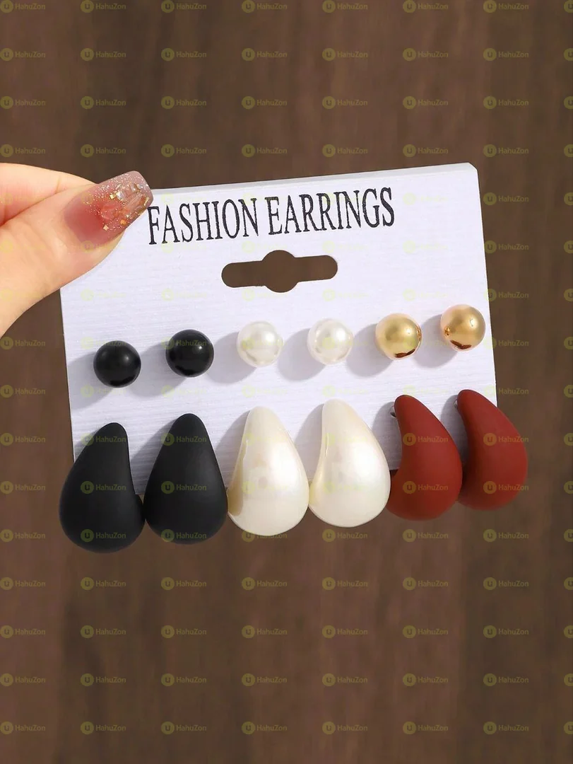 6 Pair of Earrings