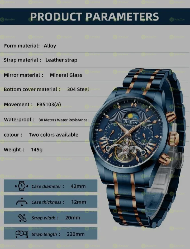 Biden Automatic Watch