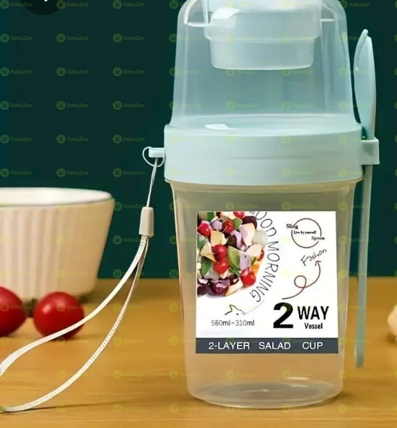 Portable Plastic Bento Box