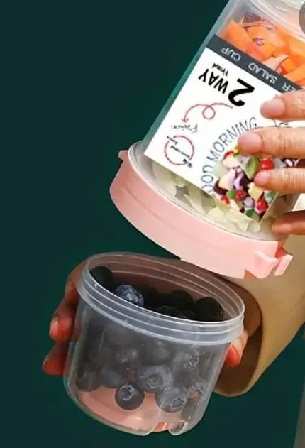 Portable Plastic Bento Box