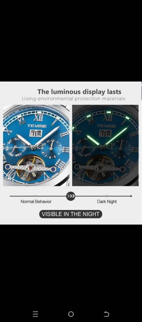 Tevise Men's Watches