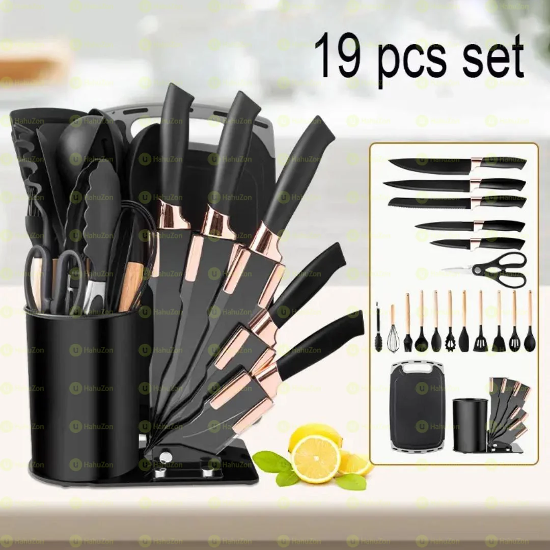 19 ፒስ የሲሊከን ኪችን ሴት