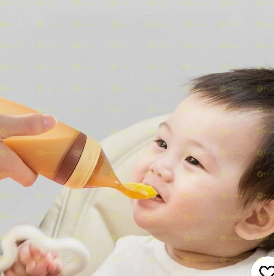 የልጆች መመገቢያ የጡጦ ማንኪያ