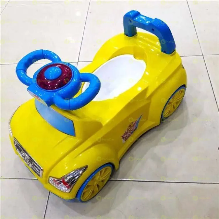 መኪና ቅርፅ የተዘጋጀ የልጆች ፖፖ