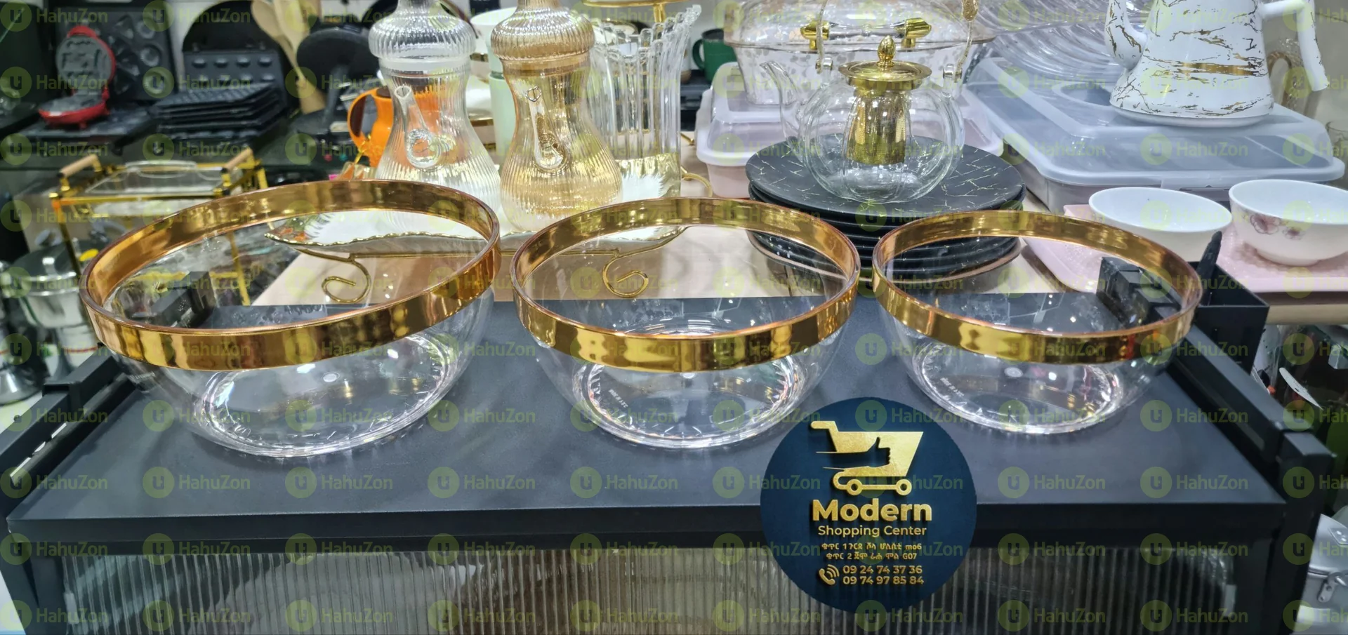 የሰላጣ ና የፍሩት ማቅረቢያ